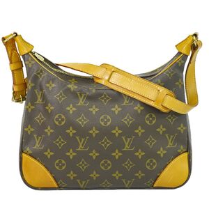 本物 ルイヴィトン LOUIS VUITTON LV ブローニュ 30 モノグラム ショルダーバッグ ブラウン M51265