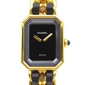 シャネル プルミエールM ブランドオフ CHANEL GP（ゴールドメッキ） 腕時計 GP/革 中古 レディース