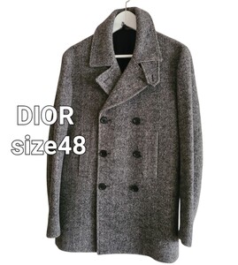 DIOR ディオール Pコート Color グレー size48