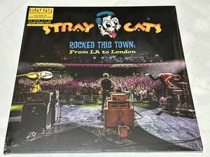 ストレイキャッツ 限定 レコード ブライアンセッツァー ロカビリー サイコビリー クリームソーダ グレッチ stray cats brian setzer lp