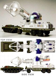 ★未開封 新世紀合金 東宝メカニック 66式メーサー殺獣光線車（サンダ対ガイラ）/ミラクルハウス