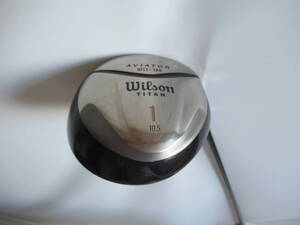 ★Wilson ウイルソン AVIATOR WST-380 ドライバー 1w 10.5° 純正カーボンシャフト R F456★レア★激安★中古★　★