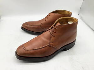 ★ Crockett&Jones クロケットアンドジョーンズ ★ 英国製 Uチップドレスチャッカブーツ UK6.5 ★