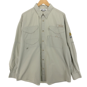 古着 コロンビア Columbia PFG 長袖 フィッシングシャツ メンズXL相当 /eaa471351