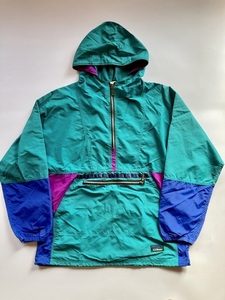 ビンテージ USA製 L.L Bean LL ビーン アノラック80s90s カタディンロゴ