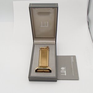 ★Dunhill dunhill ダンヒル/ 卓上ライター/ ガスライター 喫煙具 着火未確認 箱★SK