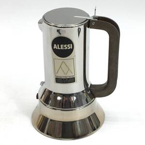 ALESSI/アレッシィ INOX 18/10 エスプレッソ コーヒーメーカー 珈琲 ポット COMPASSO D