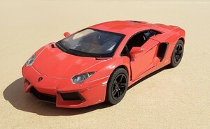 ランボルギーニ アヴェンタドール LP700-4 1/38 KiNSMART ミニカー LAMBORGHINI AVENTADOR スーパーカー スポーツカー 雑貨 コレクション