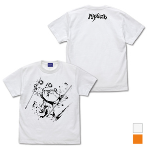 【新品/公式】NARUTO-ナルト- 疾風伝 XLサイズ ナルト Tシャツ 墨絵Ver./WHITE- 公式グッズ colleize