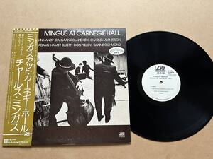 見本盤 PROMO CHARLES MINGUS / MINGUS AT CARNEGIE HALL ミンガス・アット・カーネギー・ホール 帯付き P-8549A DON PULLEN