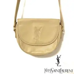 YvesSaintLaurent イブサンローラン ショルダーバッグ ベージュ