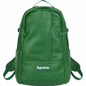 Supreme Leather Backpack Green シュプリーム レザー バックパック グリーン (24FW) リュック リュックサック カバン 緑 2024fall winter