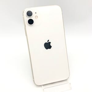 Apple iPhone11 携帯 スマートフォン 128GB ホワイト 利用制限◯ SIMロック解除済