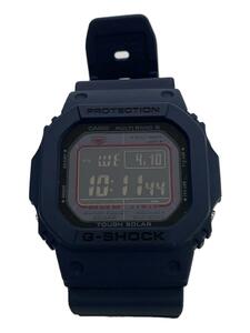 CASIO◆ソーラー腕時計_G-SHOCK/デジタル/NVY