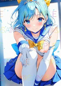 (１点もの）オリジナル　高品質　ポスター A4サイズ アニメ 同人　コスプレ 美少女 二次元 　１４