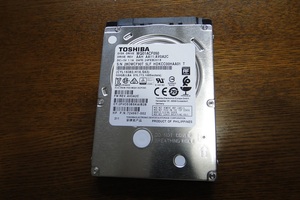 2.5インチHDD　500GB　東芝MQ01ACF050