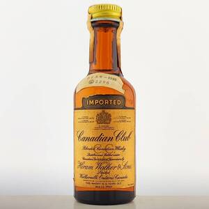 特級 Canadian Club 6years old Canadian Whisky 1968　43度　47ml【カナディアンクラブ 6年】