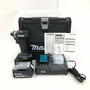 makita マキタ 充電式インパクトドライバ TD173D 説明書 バッテリー 充電器 ケース付き 通電〇【CIAD3011】