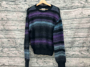 【値下げ】MUKAI ムカイ MOHAIR BORDER KNIT ニット モヘヤボーダーニット Sサイズ 112630027