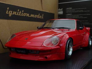 ☆120台限定☆IG0953☆1/18 Nissan Fairlady 240ZG (HS30) Full Works Red☆フェアレディZ☆無改造・オリジナル☆ワタナベ仕様☆ignition☆