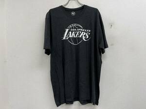 フォーティセブン47Brand LA LAKERSプリントTシャツ★NBAレイカーズ八村レブロン★サイズXXL★N2335