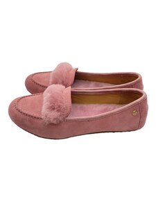 UGG australia◆ケイリーウィスプローファー/25cm/ピンク/1102689/ファー/アグ