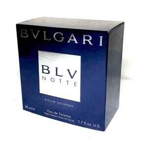 BVLGARI ブルガリ ブルー NOTTE ノッテ プールオム EDT 50ml 中古