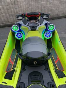 2018～ seadoo シードゥ 4スピーカーボックス RXT300 GTX WAKE RXT スピーカーBOX オーディオ 