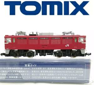 新品同様品TOMIX 9113 JR ED79-0形電気機関車(シングルアームパンタグラフ搭載車) (M)カシオペア北斗星Nゲージ動力車TOMYTECトミックス