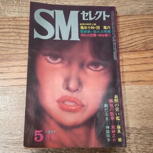 SMセレクト 倒錯の愛を描くSM奇譚 1977年5月号 好評の時代小説 緊縛フォト アダルト雑誌 レトロ