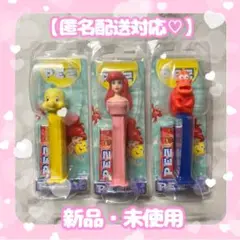 【ディズニー】アリエル　セバスチャン　フランダー　ペッツ　pez セット