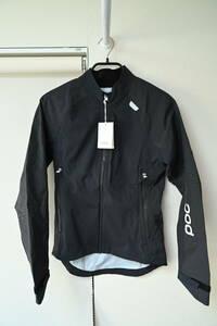 新品 XS POC Resistance Pro Jacket ポック レインジャケット ロードバイク MTB 防水透湿 ブラック 黒 ウインドブレーカ ハードシェル