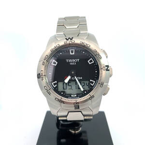 ☆未使用☆　ティソ T-タッチ TISSOT　T-TOUCH デジアナ クォーツ　T047.420.11.051.00　