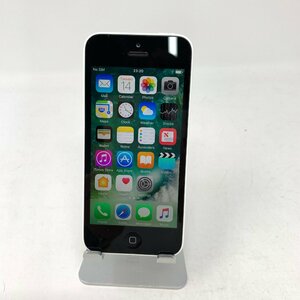 【ジャンク】iPhone5c /16GB/ホワイト/88％/8824