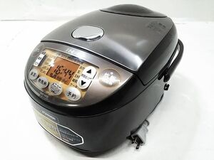 ★動作品 象印 ZOJIRUSHI NW-VA10 IH炊飯ジャー 炊き立て 黒まる厚釜 5.5合炊き 2020年製 1116-315E ◇@100★