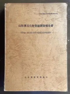 山形県文化財発掘調査報告書