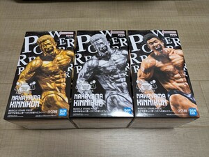 MUSCLE STARS PIECE なかやまきんに君 りそうの姿トロフィー 全3種 フィギュア セット