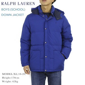 新品 アウトレット 3082 L(14-16)サイズ ダウンジャケット polo ralph lauren ポロ ラルフ ローレン ポニー 