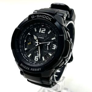 【実働】 CASIO G-SHOCK GW-3000BB-1AJF グラビティマスター スカイコックピット タフソーラー メンズ 腕時計 ウォッチ 稼動品 ブラック