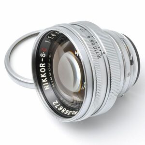 NIKKOR-S・C 5cm F1.4 Nikon ニッコール Ｓ・Ｃ フィルター ニコン S 用 日本光学 Nippon Kogaku 日本製 NIKKOR S C 5/1.4 50 14 Ｓ ２ 2