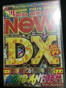 MIX DVD「NEW DX 2018 ANTHEM」3DVD☆送料無料 EDM HIPHOP R&B ROCK POPS REGGAE