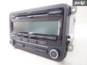 保証付 VW ワーゲン純正 1KCAX ゴルフ オーディオ CDプレイヤー 647 209 360 棚2J12