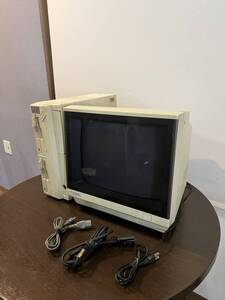 NEC　PC　パソコン　PC-8801MK2　ディスプレイ　PC-KD251　ジャンク品　通電確認済　旧PC　当時物　レトロ 【中古品】 愛知県発