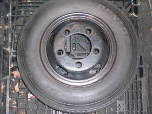 TOPY スチール 16X5.5F 115-8 チューブ式　キャンター　1本　タイヤおまけ　6.50R16　10PR　