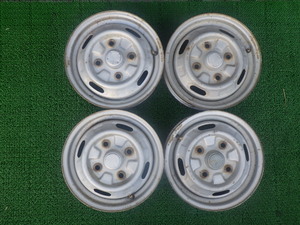 ミニキャブ U41T U42T 12インチ 鉄ホイール 4本 12x3.50B PCD114.3