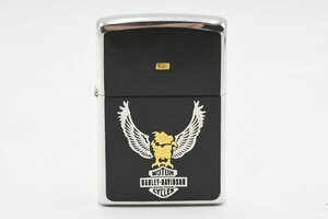 ZIPPO ジッポ Harley-Davidson ハーレダヴィッドソン K24 ブラック シルバー 喫煙具 ライター 20794523