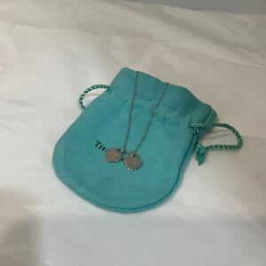 Tiffany&Co ティファニー ネックレス ペンダント リターントゥ ダブルハート シルバー アクセサリー 691154