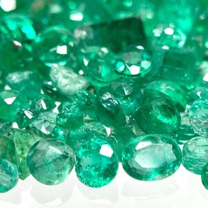 1円〜!!小粒!!●天然エメラルドおまとめ22.5ct●j 約4.5g ルース 裸石 宝石 ジュエリー jewelry emerald ベリル w3 ツ52