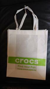 レア★crocs クロックス不織布エコバッグ★送料込み