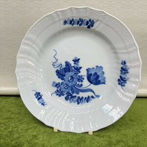 ★☆西洋磁器/ROYAL COPENHAGEN/ロイヤルコペンハーゲン プレート/皿/ラウンドフラワー/サイズ画像参照